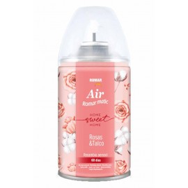 ROMAR Recarga Spray Ambientador Automático Rosas e Talco 250ml Cx. 6