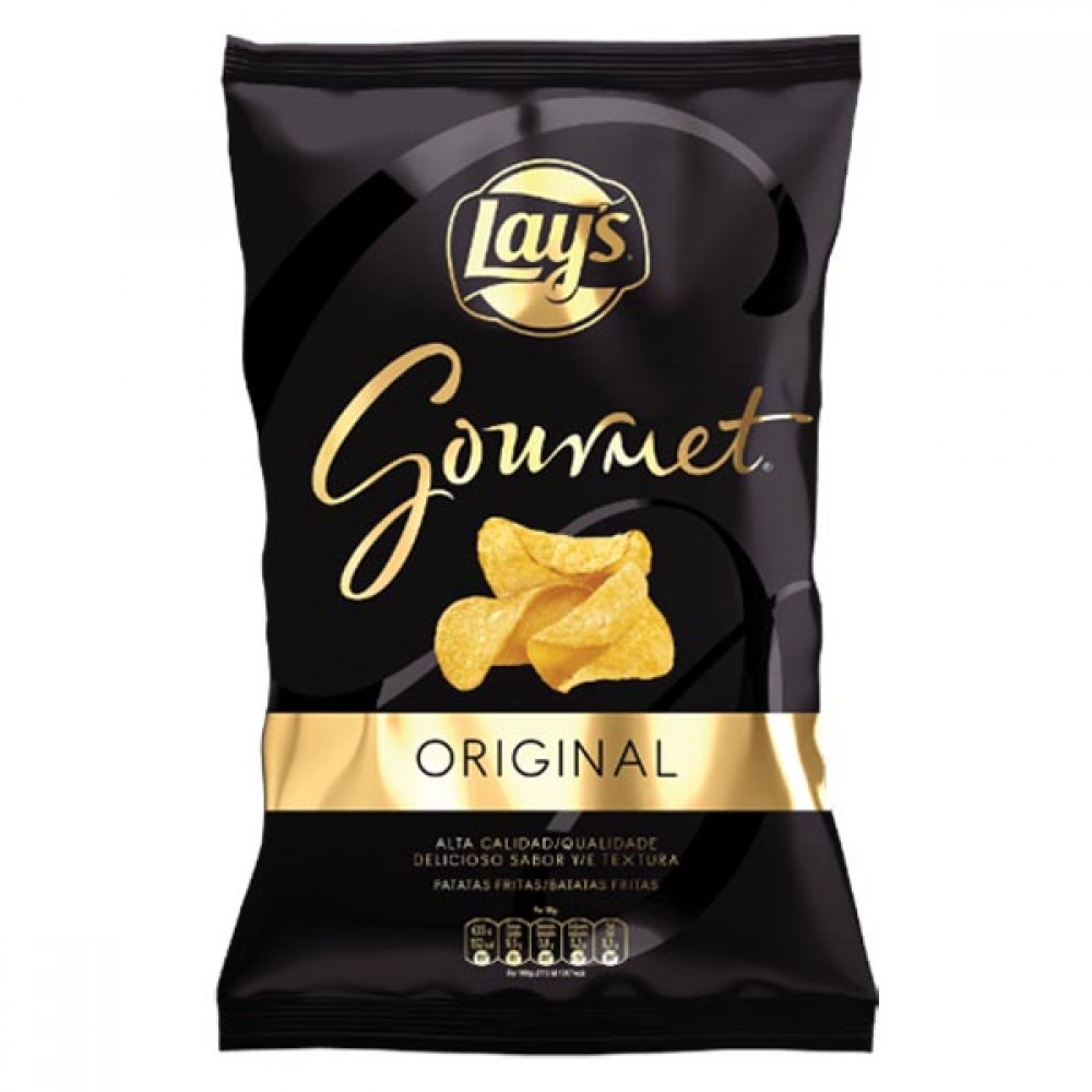 LAY'S Batatas Fritas Gourmet Original 120grs Cx. 12
