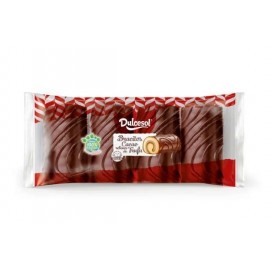 DULCESOL Rolinho de Cacau C/Trufa 140Grs Cx. 17