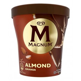 OLÁ MAGNUM Gelado Com Amêndoas 440 Ml Cx. 8