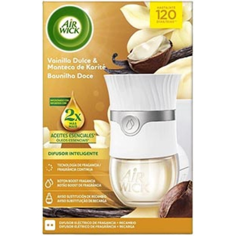AIR WICK Ambientador Elétrico Baunilha Doce 19ml Cx. 6
