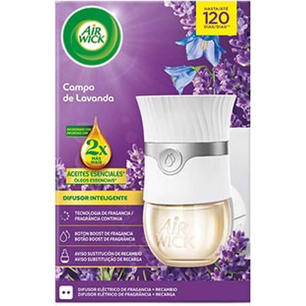 AIR WICK Ambientador Elétrico Campo de Lavanda 19ml Cx. 6