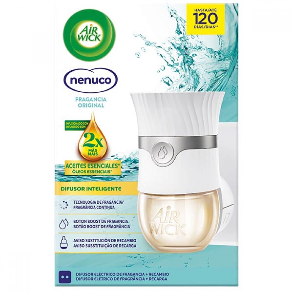 AIR WICK Ambientador Elétrico Nenuco 19ml Cx. 6